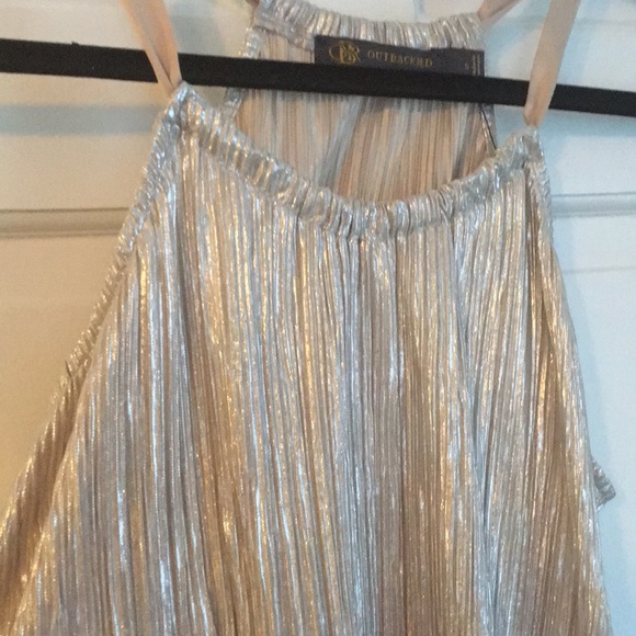 NWT Small metallic halter top - Picture 2 of 4